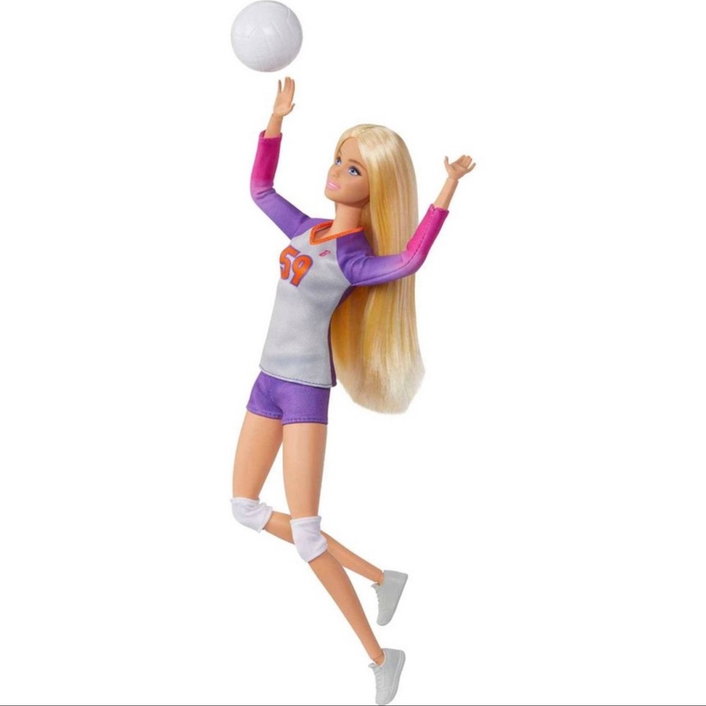 Barbie Made to Move Career Volleyball Player Doll - Picture 3 of 6